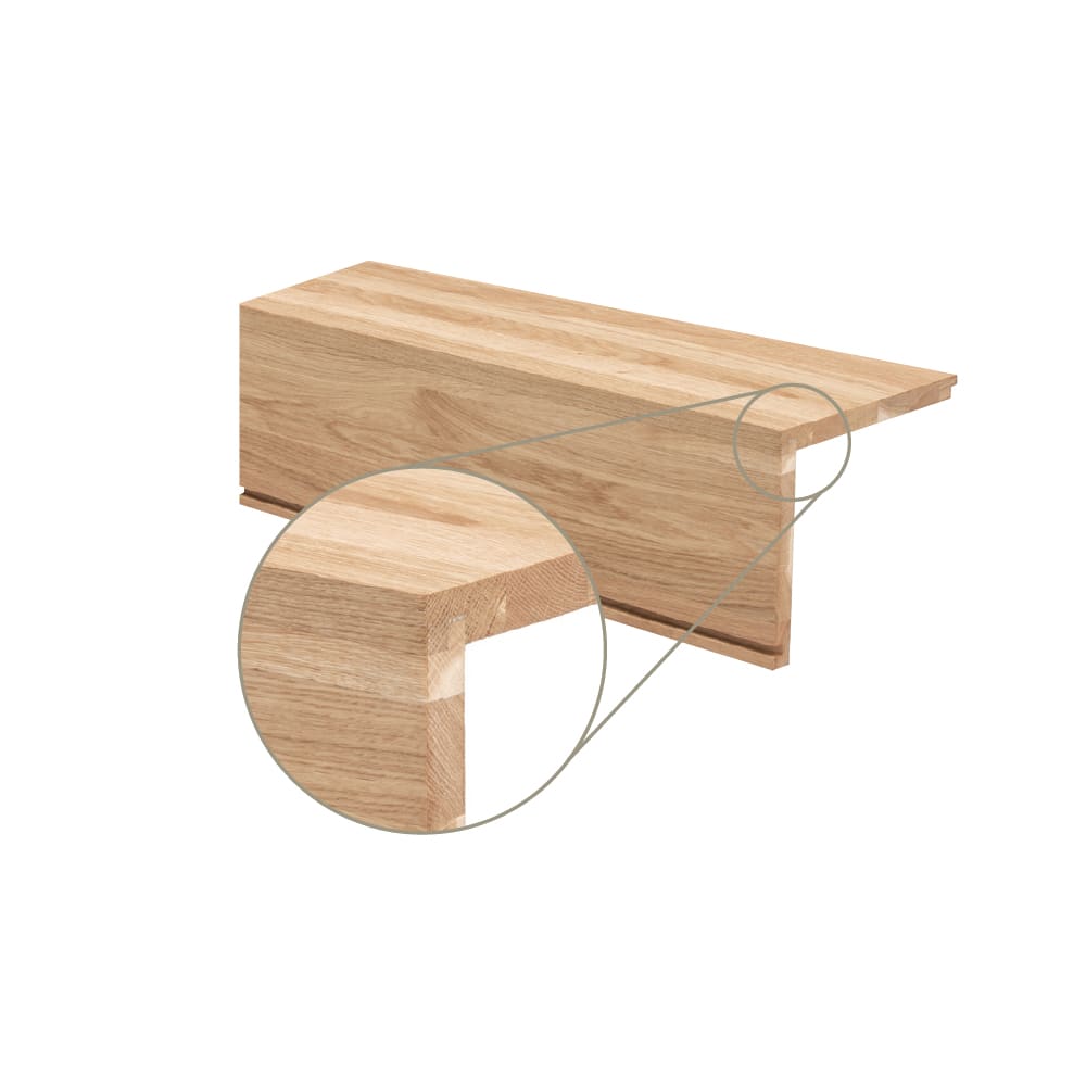 Stair Tread and Riser Kit Flush 1m